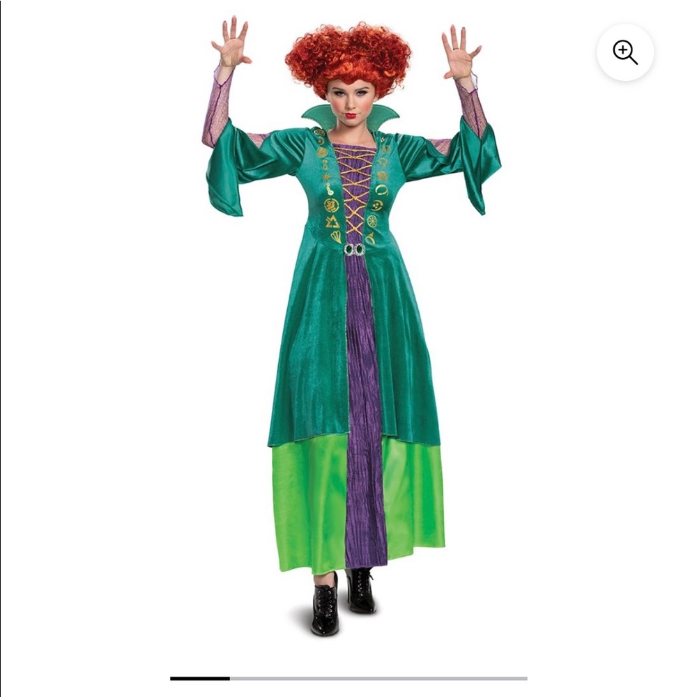 Women’s Medium Winifred Sanderson costume w/wig